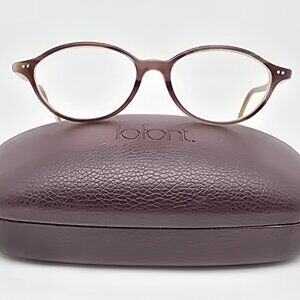 Jean Lafont Paris Hanna 540 Gen 1 Beige Eyeglasses Frame w Case France 52-15-142